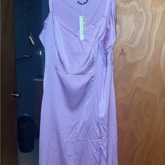 Lilac Bloom Chic Dress - Picture 3 of 4